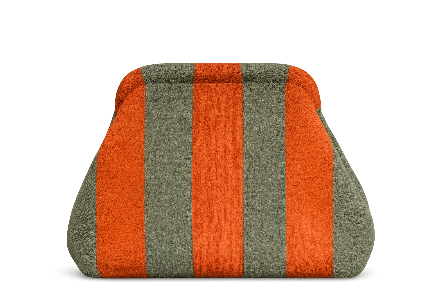Clutch Verde / Naranja